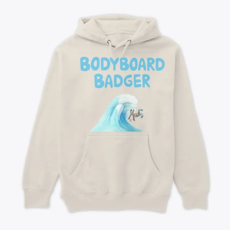 Bodyboard Badger Hoodie